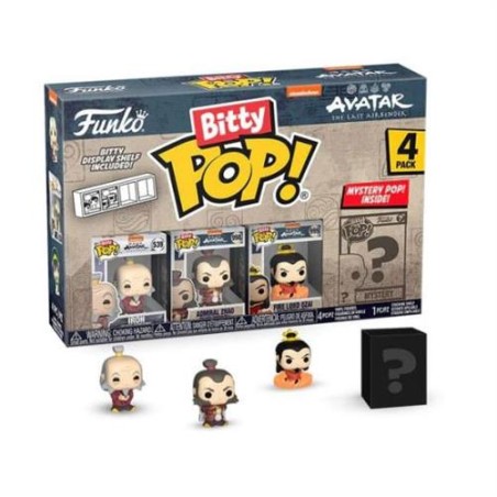 Bitty Pop - Avatar - Iroh 4 pack